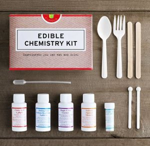 edible chemistry kit - gift ideas that support learning