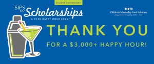 Sips for Scholarships: Shaker Showdown success